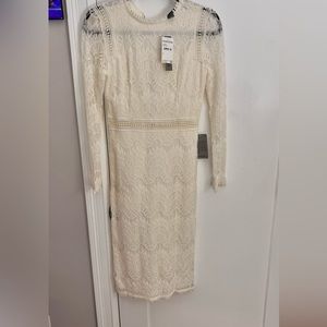 Love by design lace long sleeve dress